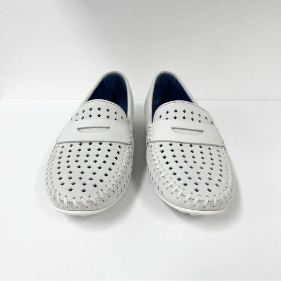 Robert Zur Suede Breeze Perforated Driving Moccasins Loafers 6.5 - Picture 2 of 7